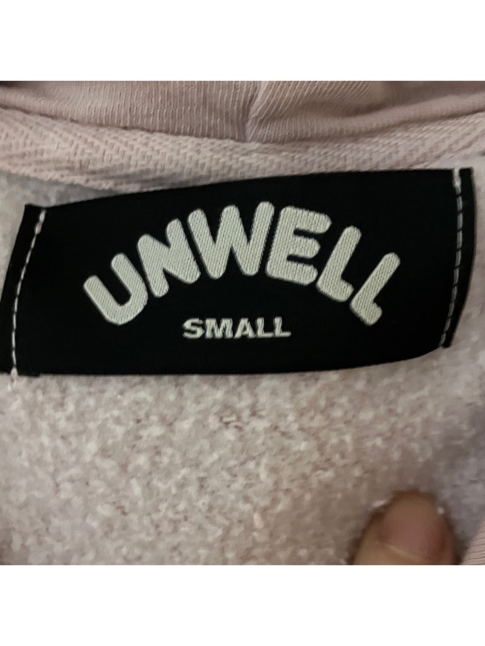 Call Her Daddy Unwell Pastel Blush Pink Hoodie Sweatshirt Barstool Sports - Picture 4 of 8